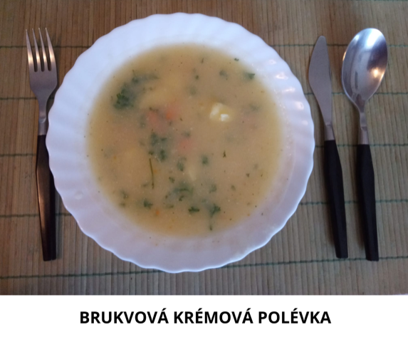 Brukvová krémová polévka