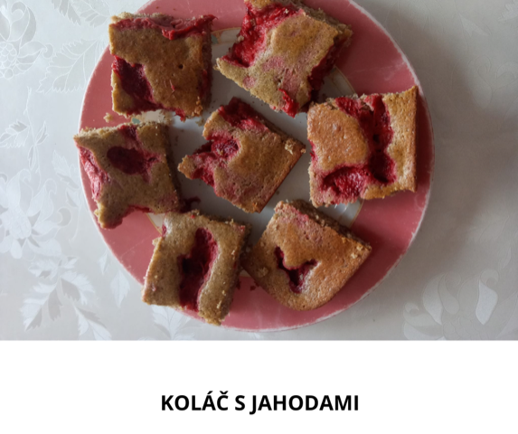 Koláč s jahodami