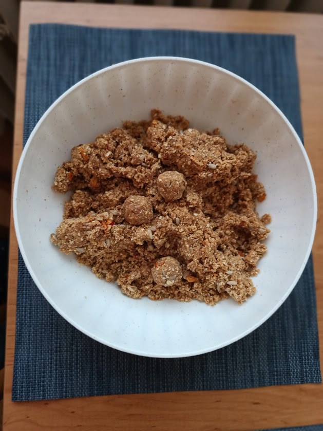 Nepečené kuličky-těsto