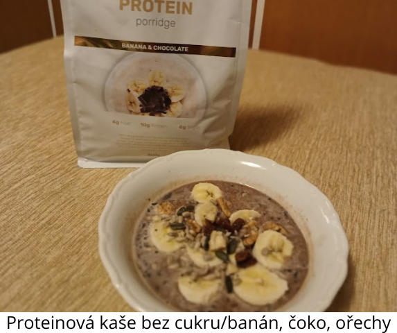 Proteinová kaše banán, čoko