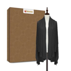 energetická šála černá